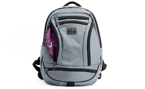 The Synapse 19 in Cloud (light grey) 525 Ballistic with Ultraviolet (purple with white grid) 200 Halcyon interior.